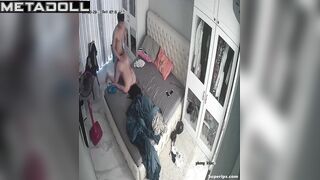Asian teenage girl fucks with her boyfriend