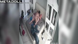 Asian teenage girl fucks with her boyfriend