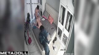 Asian teenage girl fucks with her boyfriend