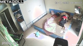Pregnant Asian girl fucks in 69