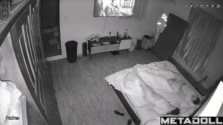 Innocent Dutch brunette student girl gets fucked by her husband spy cam