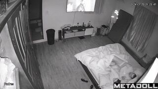 Innocent Dutch brunette student girl gets fucked by her husband spy cam