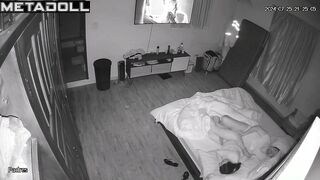 Innocent Dutch brunette student girl gets fucked by her husband spy cam