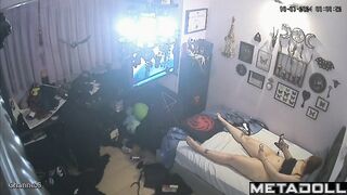 Big ass French aunt is recorded masturbating with a sex toys