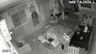Young lovers having sex brutally real spy cam