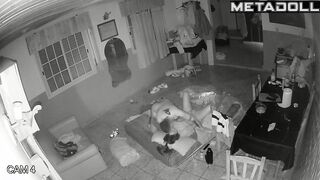 Young lovers having sex brutally real spy cam
