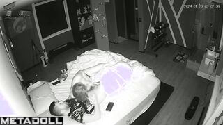 Beautiful Swedish dirty couple fuck in their bedroom leaked record