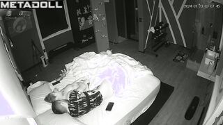 Beautiful Swedish dirty couple fuck in their bedroom leaked record