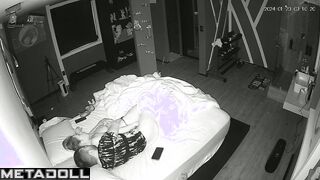 Beautiful Swedish dirty couple fuck in their bedroom leaked record