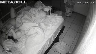 Real amateur Ukrainian couple fuck hard in their bed online