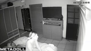 Amazing ass Welsh blonde wife gets fucked by her husband real spy cam