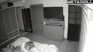 Amazing ass Welsh blonde wife gets fucked by her husband real spy cam