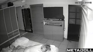 Amazing ass Welsh blonde wife gets fucked by her husband real spy cam