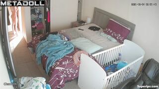 Big ass Latina mom gets dressed in her room