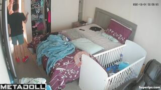 Big ass Latina mom gets dressed in her room