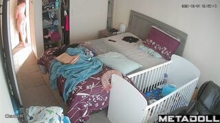 Big ass Latina mom gets dressed in her room