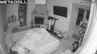 Chubby European woman gets fucked in her bed