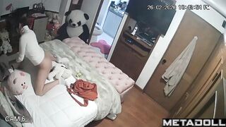 Young latin girl records herself masturbating