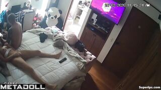 Busty girl Latina fucks with an old man