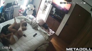 Busty girl Latina fucks with an old man