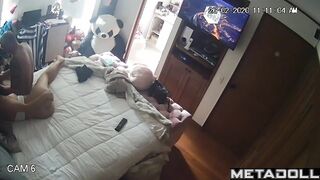 Busty girl Latina fucks with an old man