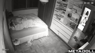 Beautiful wife gets fucked on her bed