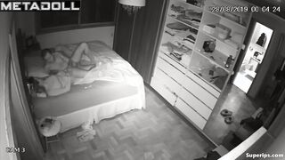 Beautiful wife gets fucked on her bed