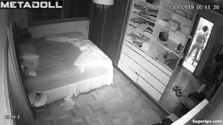 Beautiful wife gets fucked on her bed