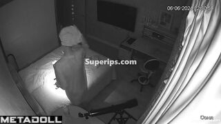 Russian teenage girl naked in her room