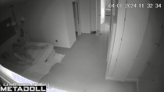 Tattooed Polish brunette step-mom is fucked to orgasm hidden IP cam