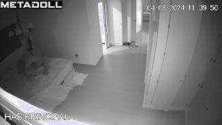 Tattooed Polish brunette step-mom is fucked to orgasm hidden IP cam