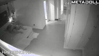 Tattooed Polish brunette step-mom is fucked to orgasm hidden IP cam