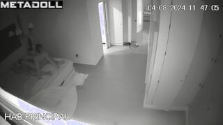 Tattooed Polish brunette step-mom is fucked to orgasm hidden IP cam