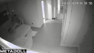 Tattooed Polish brunette step-mom is fucked to orgasm hidden IP cam