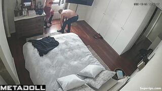 European woman gets fucked in red lingerie