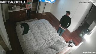 Mature busty woman fucks with a young guy