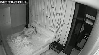 Beautiful dirty couple fuck in their bed live HD