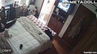 Hot Latina girl rides her husband