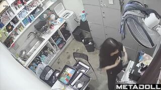 Korean teenage girls changing clothes