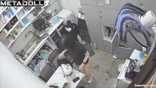 Korean teenage girls changing clothes
