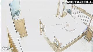 Newly married couple having sex until they fall asleep