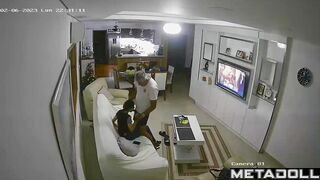 Beautiful New Zealander dirty couple fuck brutally in their bed recording