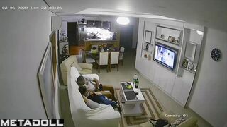 Real married couple having sex in their bed live stream