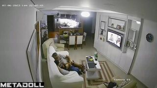 Real married couple having sex in their bed live stream