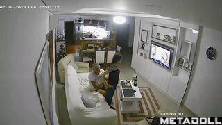 Real married couple having sex in their bed live stream