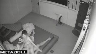 Innocent British blonde student girl is fucked to orgasm hidden IP camera