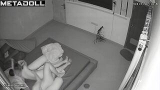 Innocent British blonde student girl is fucked to orgasm hidden IP camera