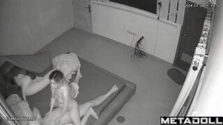 Innocent British blonde student girl is fucked to orgasm hidden IP camera