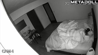 My parents having sex in their bed live