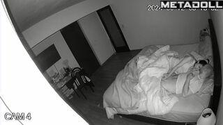 My parents having sex in their bed live